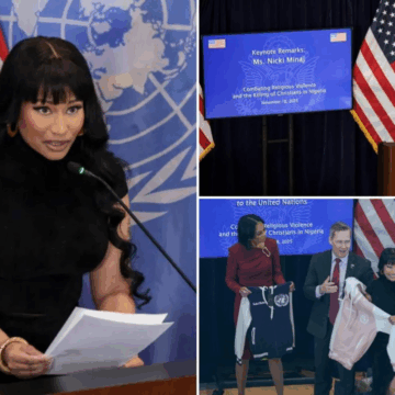image Video: Trinidadian rapper Nicki Minaj Publicly Condemns The Christian Persecution Happening In Nigeria, Urging The United Nations To Intervene.