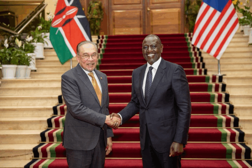 image Kenya Host Malaysia Prime Minister Dato’ Seri Anwar Ibrahim At The State House, The Latter Agrees To Eliminate Tariffs On The Nation’s Agricultural Produce And Beef.