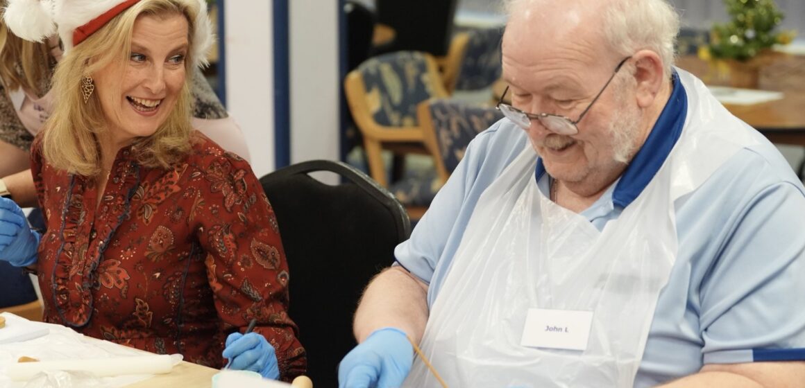 2 The Duchess Of Edinburgh Joins Disability Initiative, Participates In Cookie Decorating And A Christmas Drumming Session.