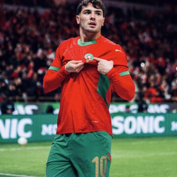 Sport Photos Story: Real Madrid Moroccan Midfielder Brahim Abdelkader Díaz, Finds Net In A Match Against Comoros