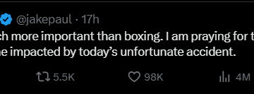 Screenshot (925) American Boxer And Influencer Jake Paul, Prays For Anthony Joshua And The Souls Lost In The Road Accident