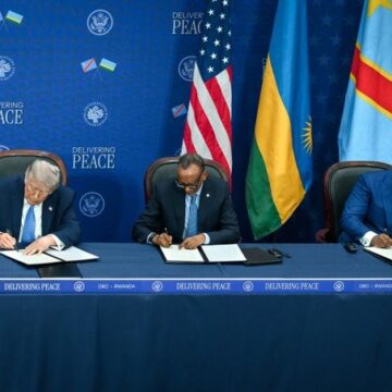 US President Participate In Peace Deal Signing Between Rwanda And Congo In Washington To End One Of The Longest Running Conflicts In The World