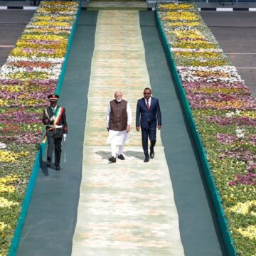 Indian Prime Minister Modi Departs Ethiopia, Describes Visitation Purpose As “Productive”