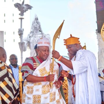 Ooni Of Ife On Crowning Ghanaian President John Dramani As ‘Aare Atayeto Oodua Of The Source.’