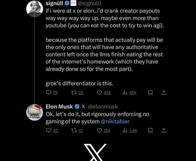 Elon Musk Approves Big Increase In X Creator Payouts In An Attempt To Compete With Youtube.