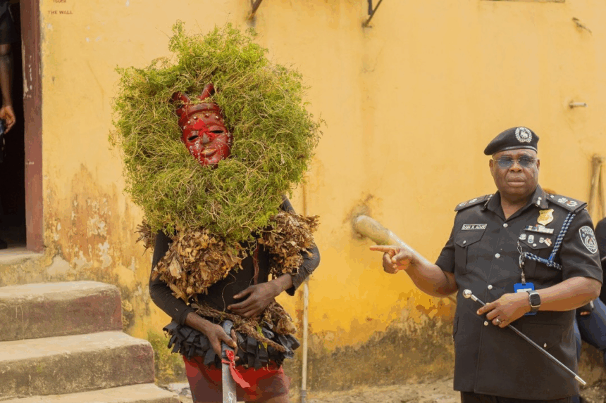 Akwa Ibom Police Arrest Effiong For “Disrupting Public Peace,” Days After Governor Ban Masquerade In The State