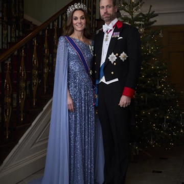 Photo News: The Prince And Princess Of Wales At The German State Banquet  In Windsor