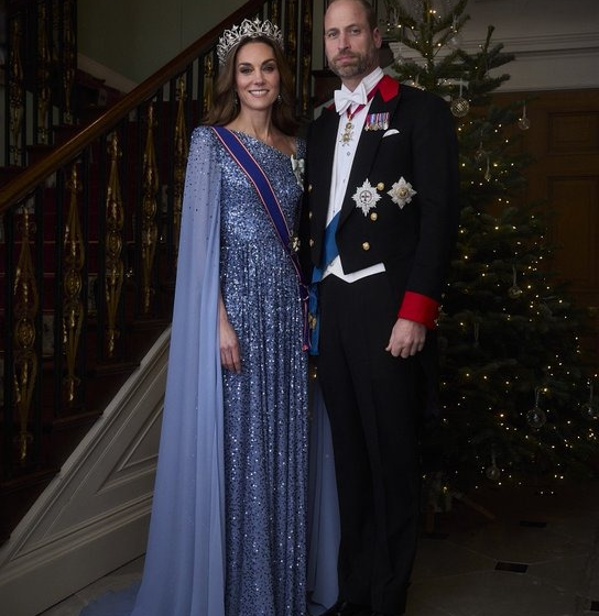 Photo News: The Prince And Princess Of Wales At The German State Banquet  In Windsor