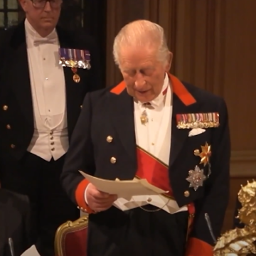 King Charles Speaks Of Deep Friendship Between The United Kingdom And Germany And Of Their Continued Belief In Democracy, During State Banquet At Windsor Castle