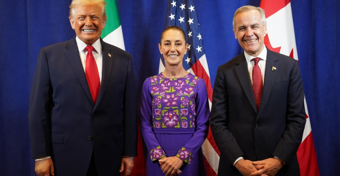 Mexican President Claudia Sheinbaum Meets With US President Donald Trump And Canadian Prime Minister Mark Carney, Discusses Opportunities Presented By The 2026 FIFA World Cup