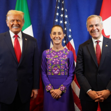Mexican President Claudia Sheinbaum Meets With US President Donald Trump And Canadian Prime Minister Mark Carney, Discusses Opportunities Presented By The 2026 FIFA World Cup