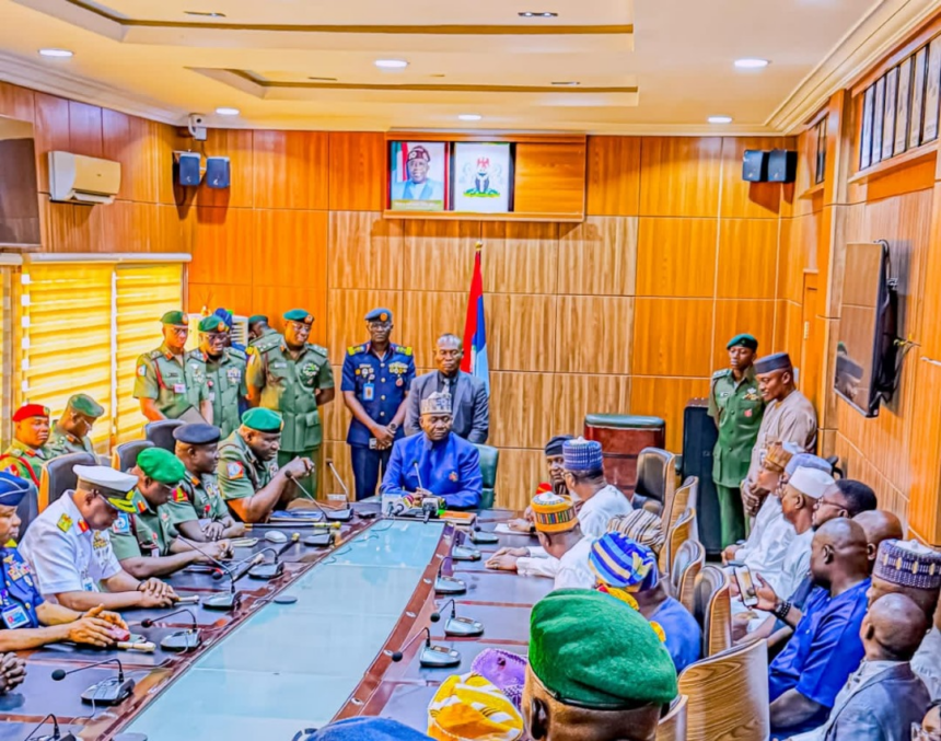image Photo News: General Christopher Gwabin Musa Formally Assumes Office As The Honourable Minister Of Defence.