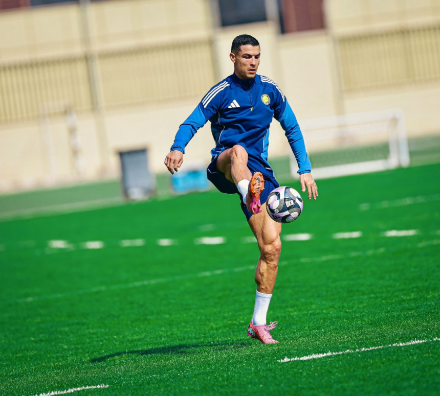Photo Story: Al Nassr Captain Cristiano Ronaldo On A Training Section.