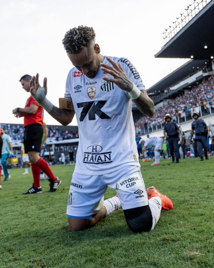 image Neymar Through Injury Drags Santos To Survival, Football Club Avoid Relegation, Qualifies For The Copa Sudamericana