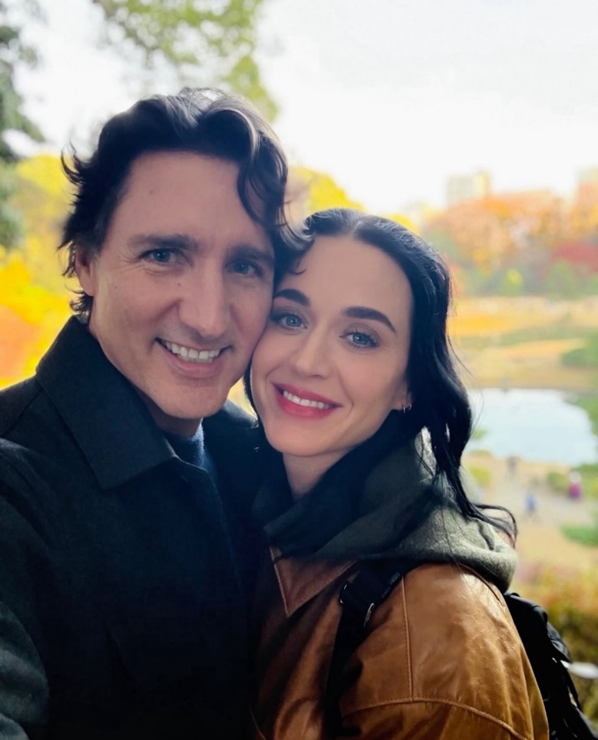 Grammy Award Winner Katy Perry Flaunts Former Canadian Prime Minister Trudeau In An Instagram Post