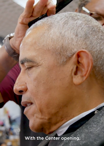 “I Couldn’t Leave Chicago Without Getting A Cut From My Old Barber, Zariff!”—Former US President Barack Obama On A Loyalty Visit To His Barber