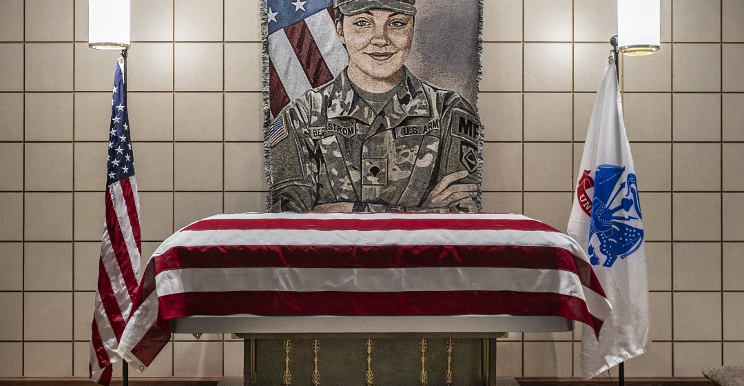 West Virginia National Guard Honors U.S. Army Spc. Sarah Beckstrom Of The 863rd Military Police Company As She Was Laid To Rest With Full Military Honors