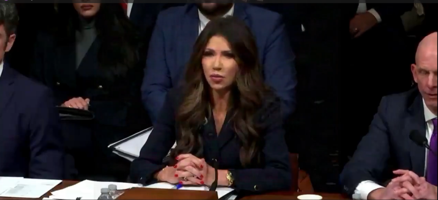 Secretary of the U.S. Department of Homeland Security Kristi Noem, Says She Gets Sleepless Nights Thinking About Immigrants Intention