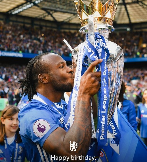 “Happy Birthday, Victor Moses!”—Chelsea Celebrates Former Players 35th Birthday With 2017 Throwback Picture