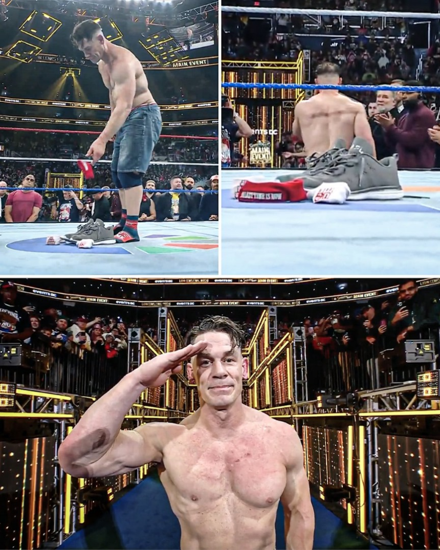 John Cena Retires From The WWE, Appreciates Fans, “It’s Been A Pleasure Serving You All These Years, Thank You.”