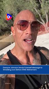image Dwayne Johnson Heart Warm Messages To John Cena On Retirement From WWW