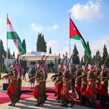 Prime Minister Narendra Modi Arrives Amman, Jordan, On The First Leg Of His 3-Nation Tour Aiming To Boost Trade, Energy & Defense Cooperation, Warmly Receives By PM Jafar Hassan.