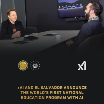 President Nayib Bukele Announces El Salvador And xAI Will Redefine The Future Of Public Education.