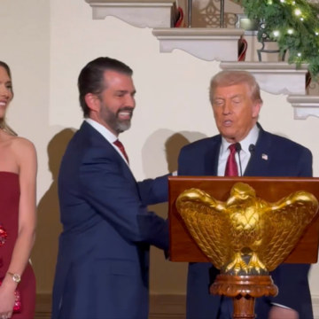 President Trump’s Son Announces Engagement At The White House To Girlfriend Bettina Anderson, Wedding Bell To Ring Soon.