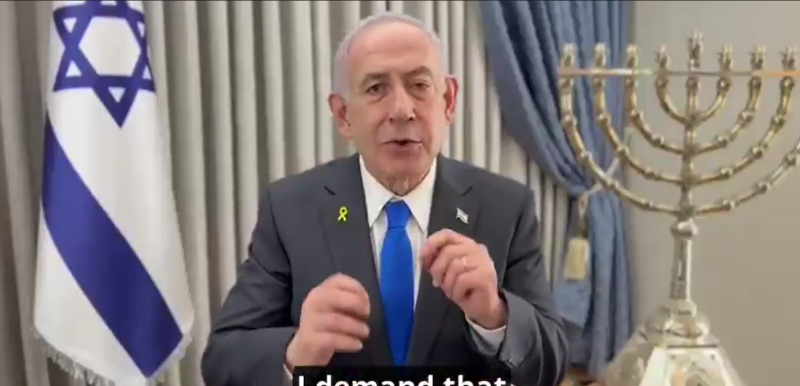 Israeli Prime Minister Benjamin Netanyahu Calls On The Western World To Provide Security For Jewish Communities