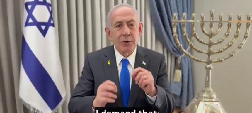 Israeli Prime Minister Benjamin Netanyahu Calls On The Western World To Provide Security For Jewish Communities