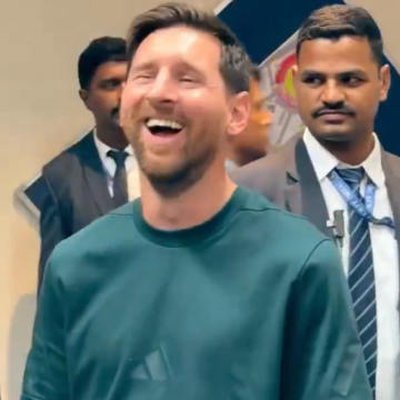 image Inter Miami Argentine Captain Lionel Messi’s 1-Minute Video Of His India Tour
