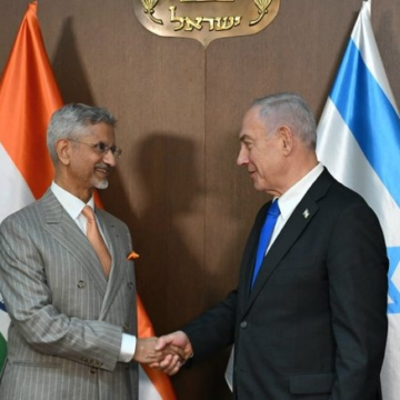 Photo News: Benjamin Netanyahu Meets At The Prime Minister’s Office In Jerusalem, With Indian External Affairs Minister Subrahmanyam Jaishankar.