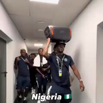 image Football Team Entrance At AFCON