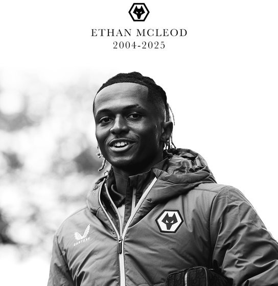 image Wolves FC Mourns The Death Of Former Player, 21-Year-Old Ethan Mcleod