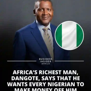 image Aliko Dangote announced plans to list his $20 billion oil refinery on the stock market to enable widespread ownership.