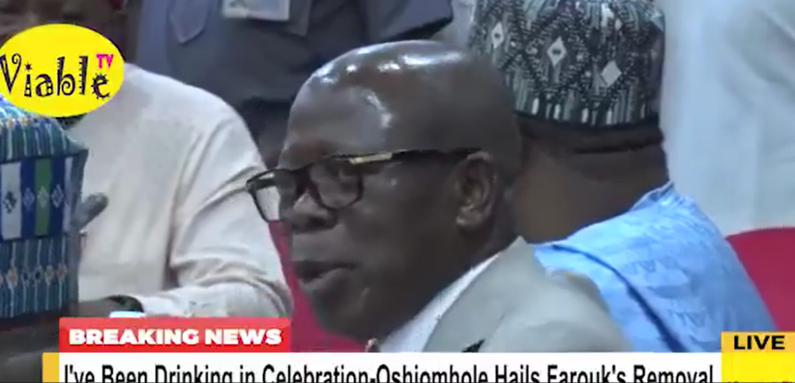 image Sen. Adams Oshiomhole Celebrates Removal Of NMDPRA’s Head Farouk Ahmed, Declares “He Needed To Be Hanged”