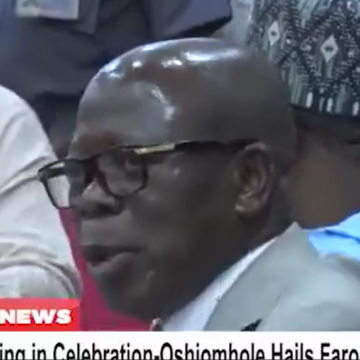 Sen. Adams Oshiomhole Celebrates Removal Of NMDPRA’s Head Farouk Ahmed, Declares “He Needed To Be Hanged”