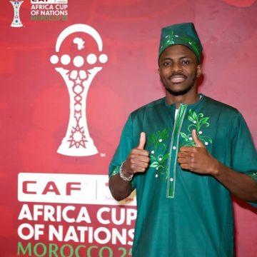 Ademola Lookman, Samuel Chukwueze, and Victor Osimhen drip as they arrive in Morocco for the 2025 African Cup of Nations.