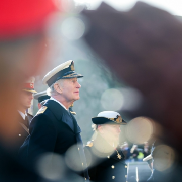 The King Inspect Troops, Officers From The Commonwealth And Other Countries Including Kuwait, Oman, Qatar And The United Arab Emirates.