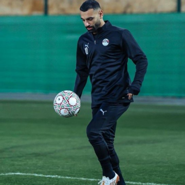 Sport Photos: Liverpool Egyptian Forward Mo Salah, Shares Training Snap Before AFCON Opener