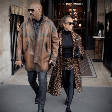 Photo Story: “LOML ❤️‍🔥”—American Comedian And TV Host, Steve Harvey And His Wife Majorie Serving Marriage Goal