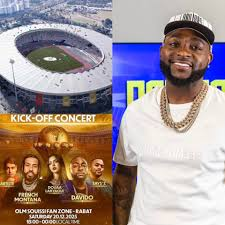 image Nigerian Afrobeat Artist Davido, To Perform At The AFCON Opening Ceremony In Morocco