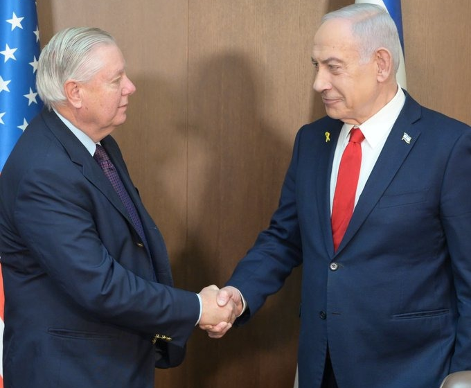Prime Minister Benjamin Netanyahu Receives His ‘Personal Friend’ Senator Lindsey Graham In Jerusalem