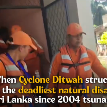 India Showcases Proud Support To Sri Lanka During Cyclone Ditwah ‘Operation Sagar Bandhu.’