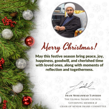 Australian Imam And Muslim Commentator, Mohammad Tawhidi, Wishes Everyone “Merry Christmas🎄”