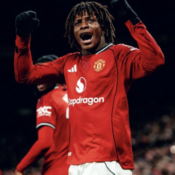 image Sport Story: “Incredible Feeling To Score My First Goal At Old Trafford. God Is Good. Merry Christmas ⚽️🎁”—Manchester United Player Patrick Chinaza Dorgu Announces