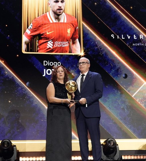 image Diogo Jota Wins The ‘Special Award’ At The 2025 Globe Soccer Awards, His Parent Received It