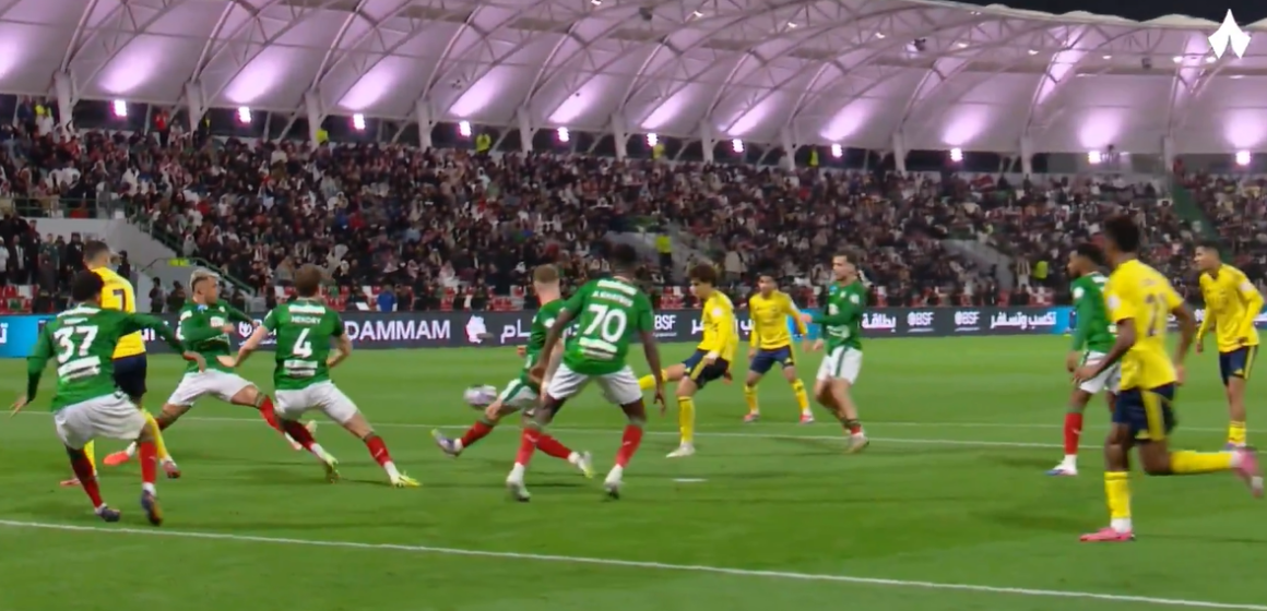 Video Highlight Of Cristiano Ronaldo Bizarre Back Goal In A Match Against Al Ettifaq On Tuesday