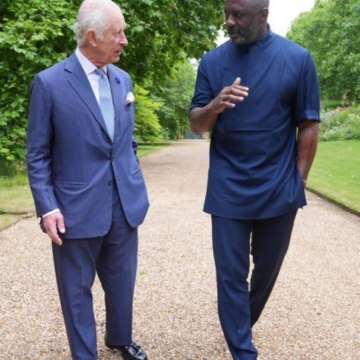 image King Charles III Approves 2026 New Year Honours Recognizing 1,157 Contributors, Including Idris Elba For His Work Addressing Knife Crime In Britain.