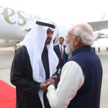 Photo News Story: India Welcomes UAE, To Establish Strong Bilateral Relationship